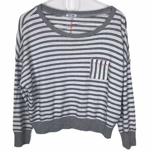 Splendid Long Sleeve Striped Top S Lightweight